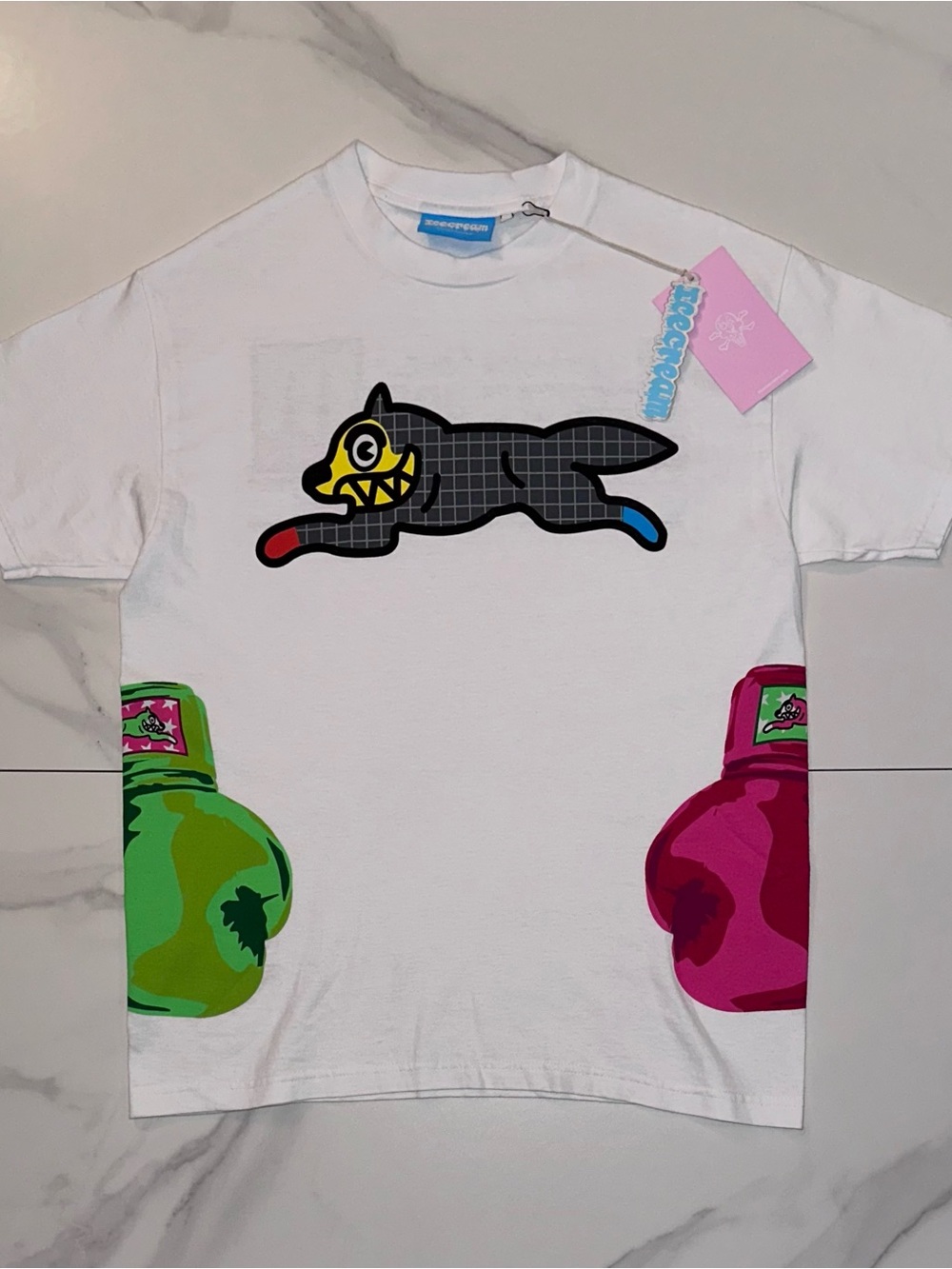 ICECREAM Crunch Out SS Tee White Size Medium